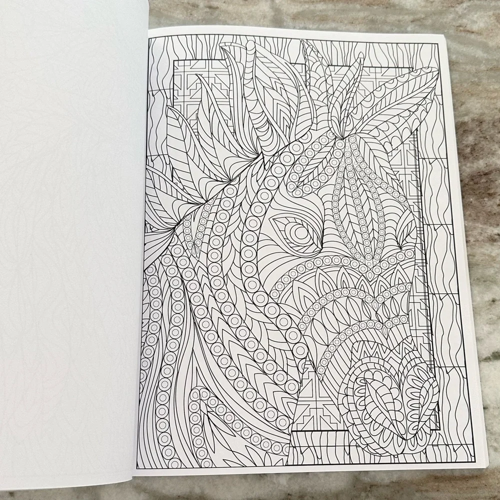 New Adult Coloring Book - Animals - Timeless Creations Creatures Of Beauty